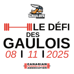 Frais pour la compétition du Défi des Gaulois - 8 novembre 2025